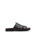 Cozyo - Men's Dark Brown Calf Leather Slipper