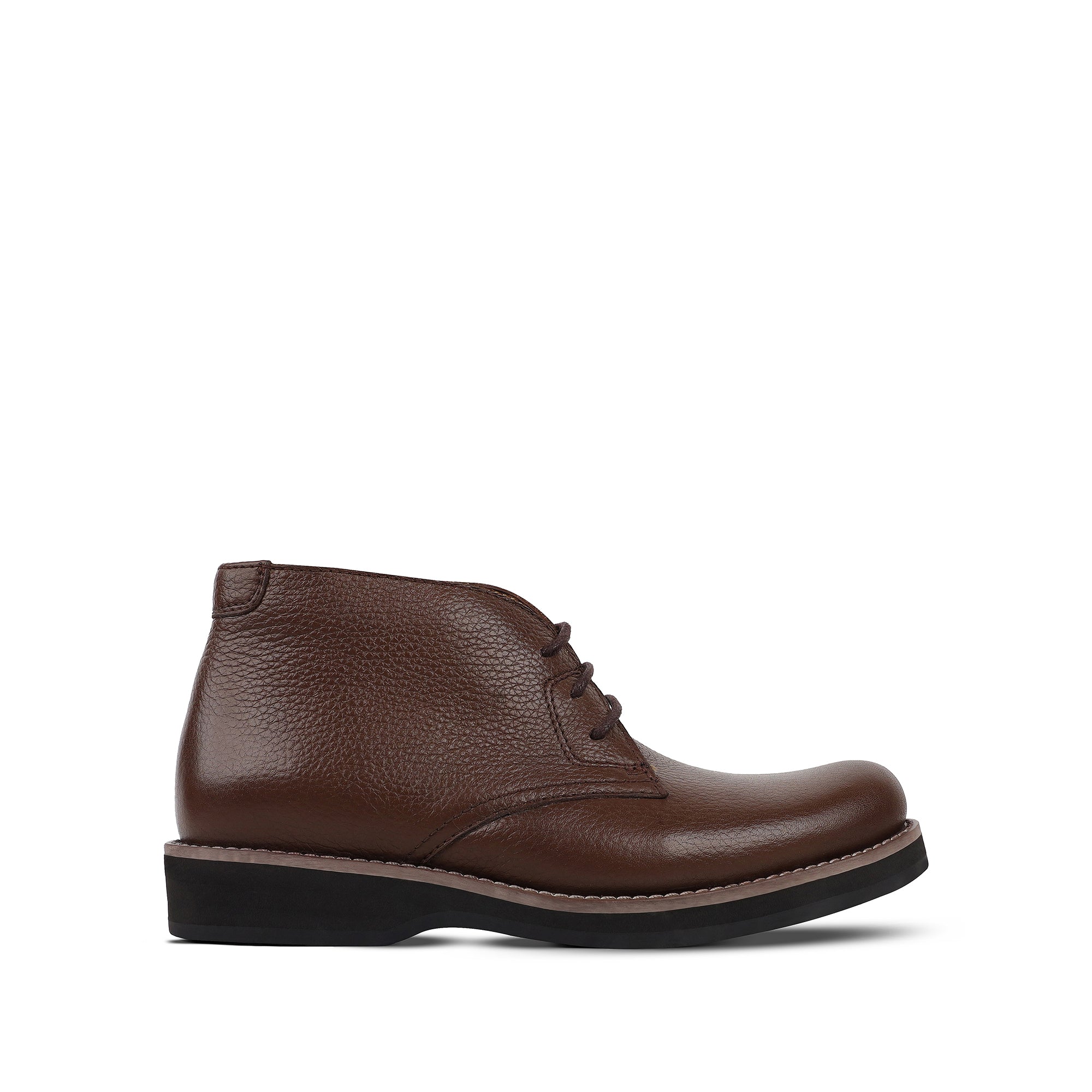Jake -  Children’s Light Brown Milled Leather Boot