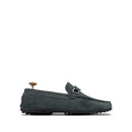 Clint- Men's Grey Suede Leather Driver