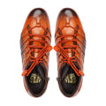 Kevin - Men's Tan Brown Leather Jogger