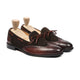 Borden - Men's Brown Calf and Kid Suede Loafer