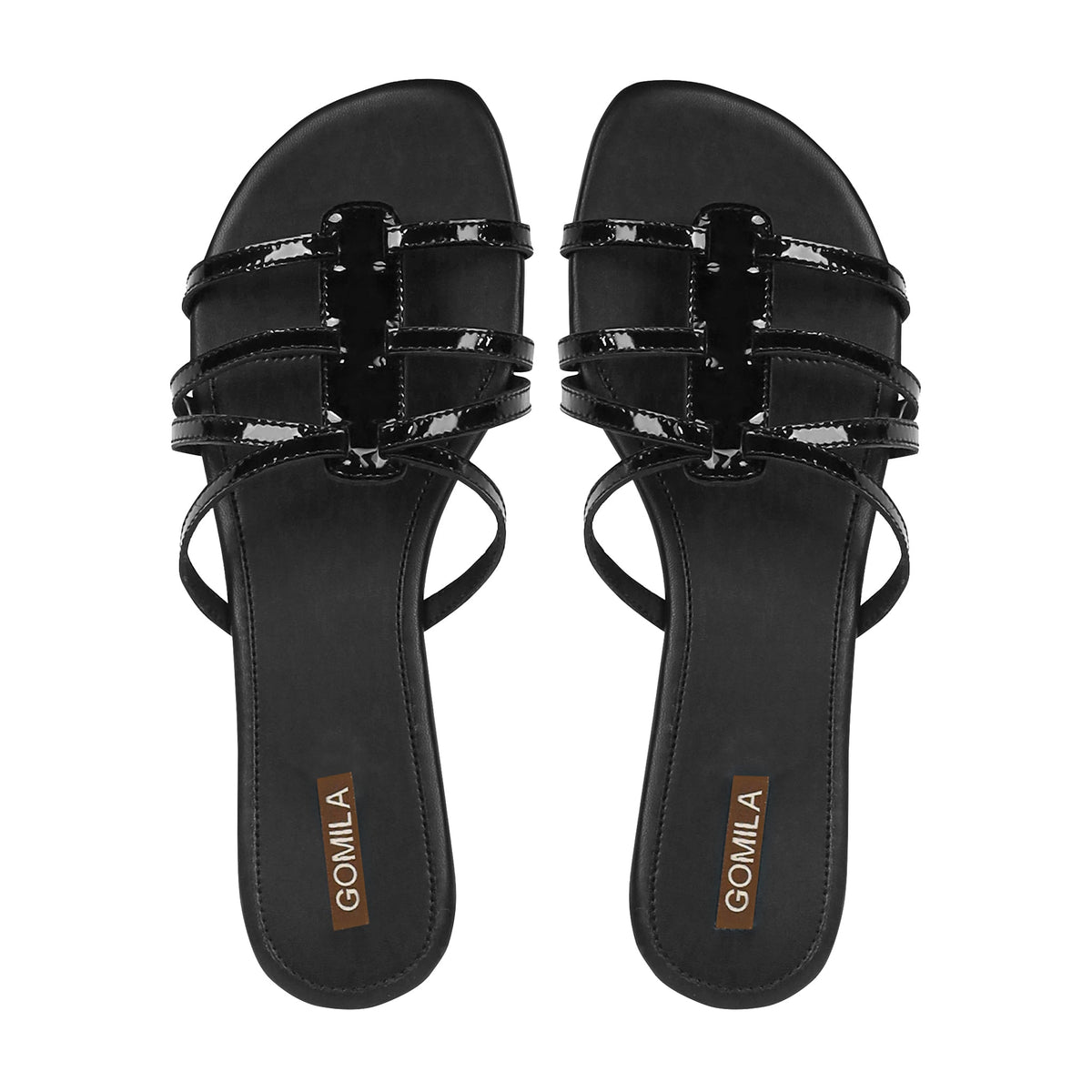 Elv - Women's Black Slipper