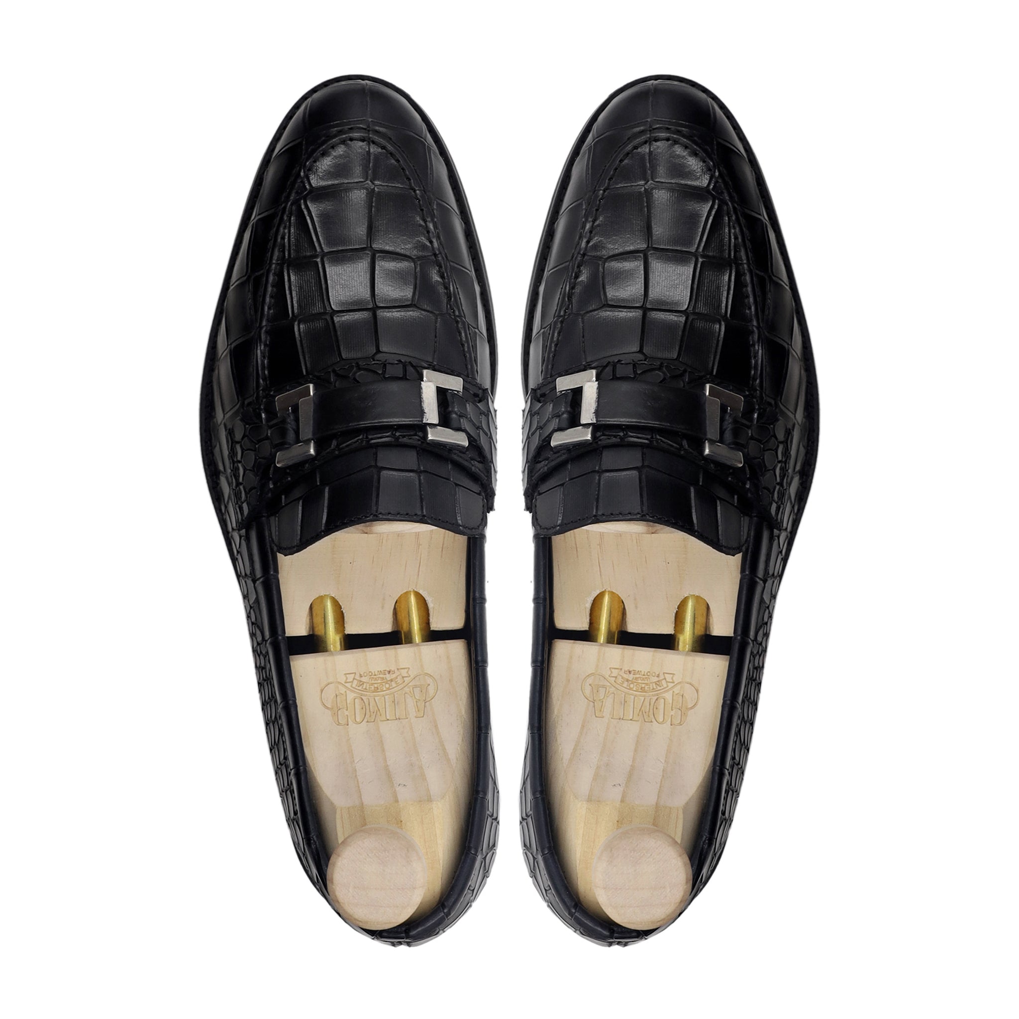 Dakar - Men's Black Calf Leather Loafer