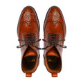 Iroha - Men's Orange Tan Calf Leather Boot