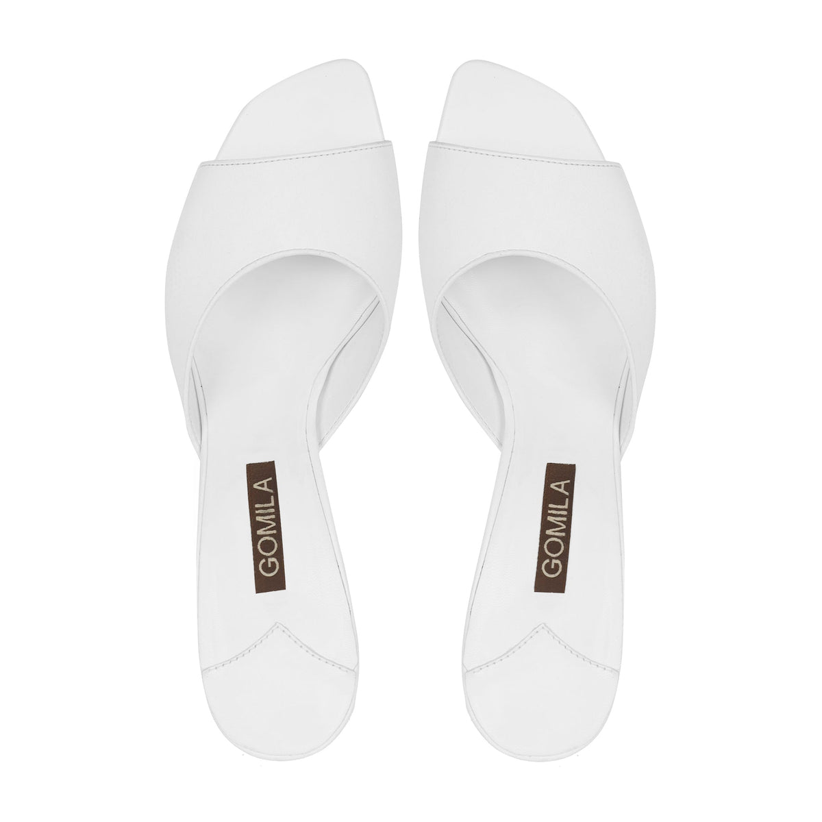 Riva - Women's White Heels
