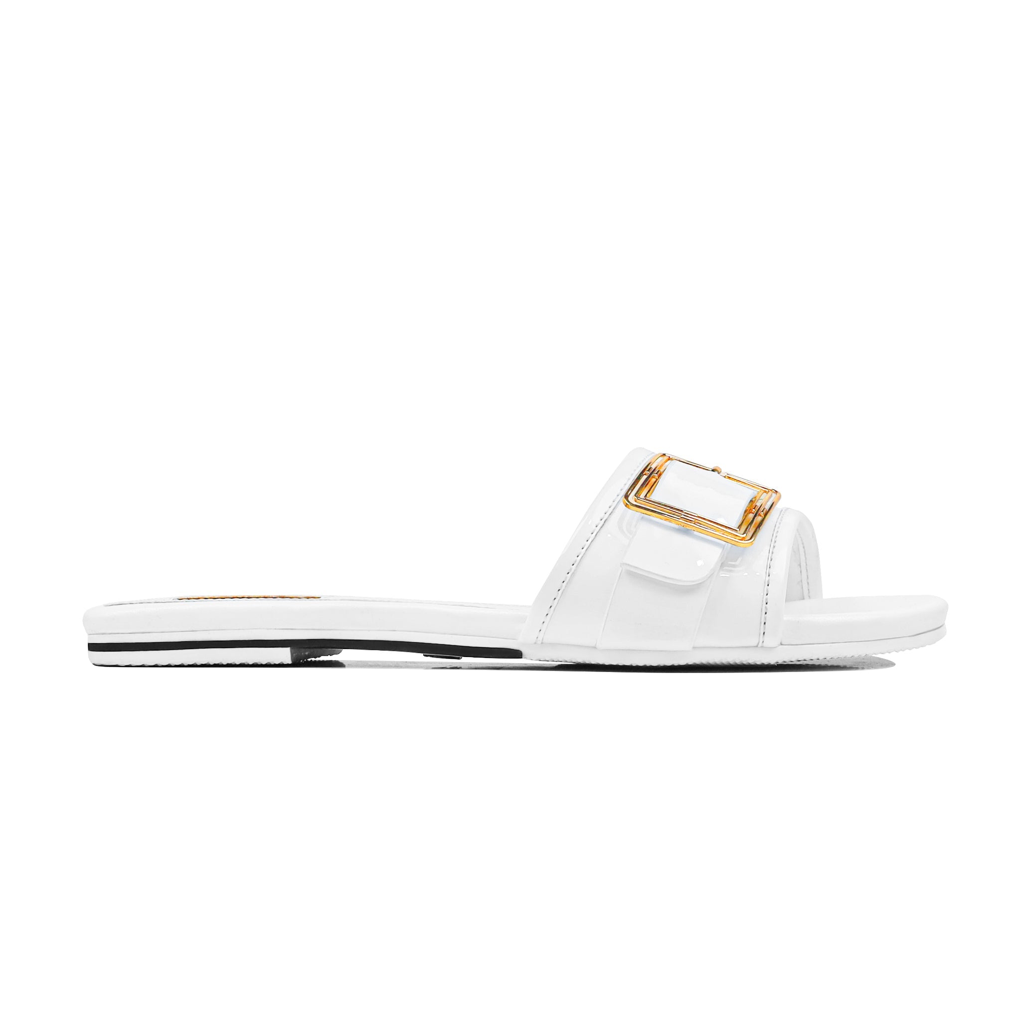 Gabri - Women's White Slipper