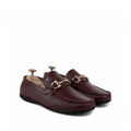Tex - Men's Oxblood Milled Leather Driver Shoe