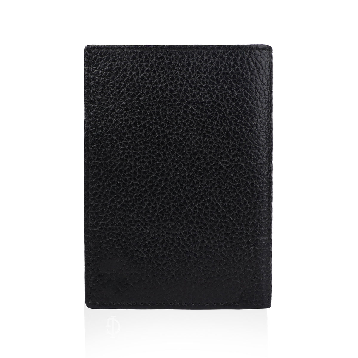 Noel - Black Pebble Grain Leather Card Holder