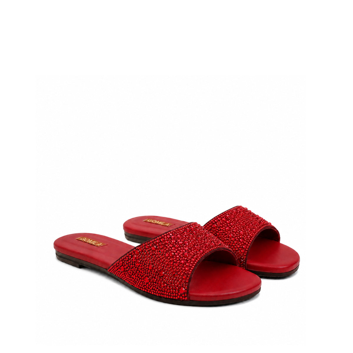 Amber - Women's Red Slipper