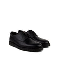 Mark - Men's Black Milled Leather Derby
