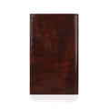 Trey - Oxblood Box Leather Wallet