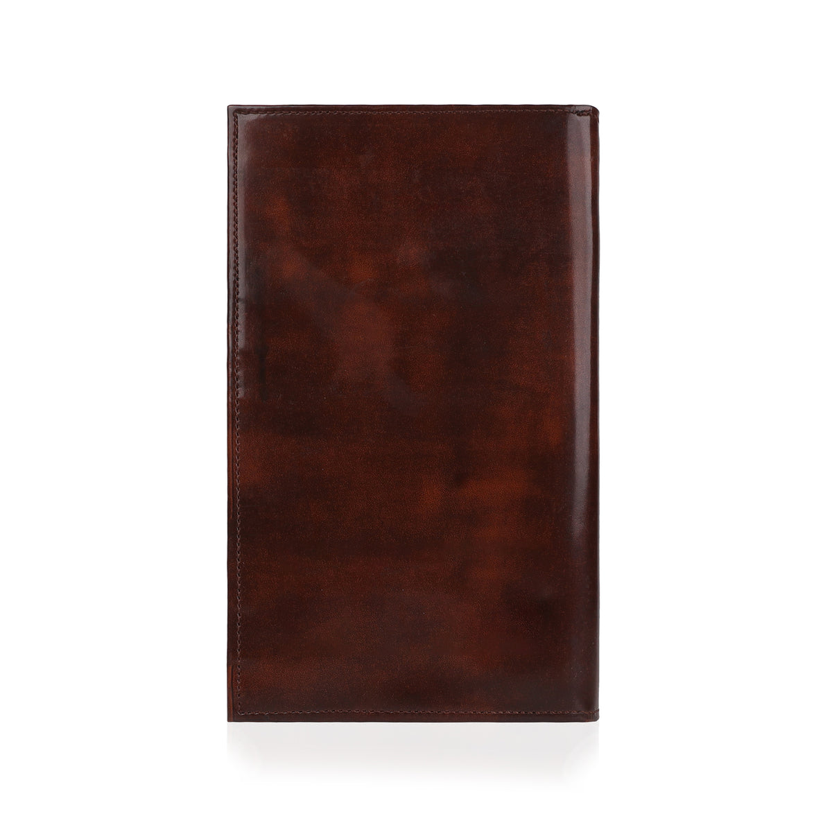 Trey - Oxblood Box Leather Wallet