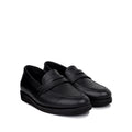 Ross -  Children's Black Calf Leather Loafers