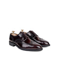 Arthur - Men's Burgundy Calf Leather Oxford Shoe