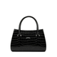 Alora - Black Calf Leather Hand Bag