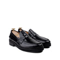 Collin - Men's Black Box Leather Loafer