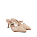 Elena - Women’s Beige 70mm Heels