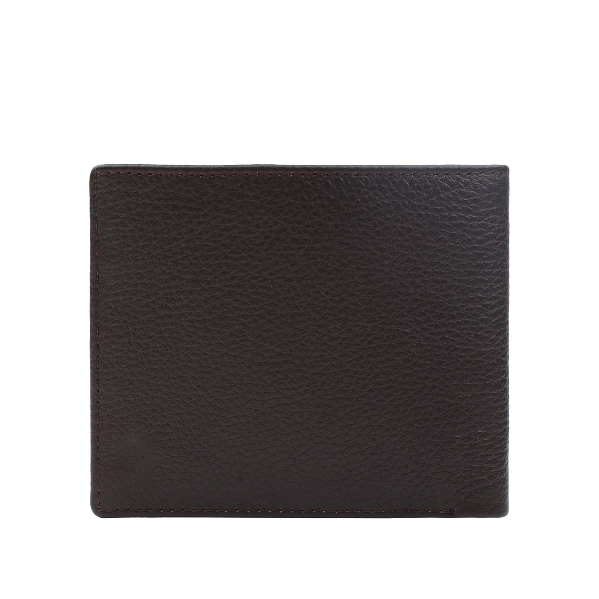Felix - Dark Brown Pebble Grain Leather Wallet