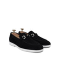 Vesco - Men's Black Suede Loafer
