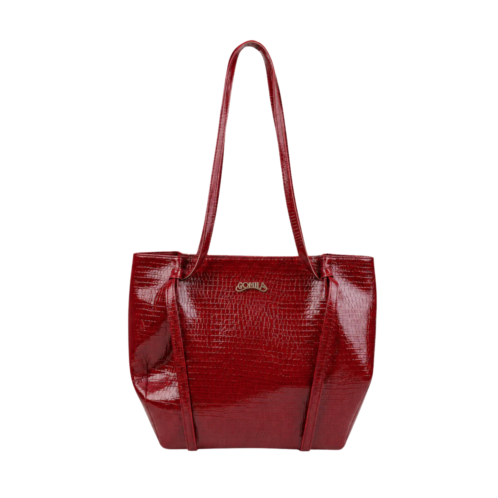 Orla - Red Calf Leather Hand Bag