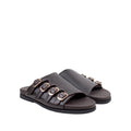 Nero - Men's Brown Calf Leather Slipper