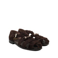 Gaspar - Men's Chocolate Brown Suede Sandal