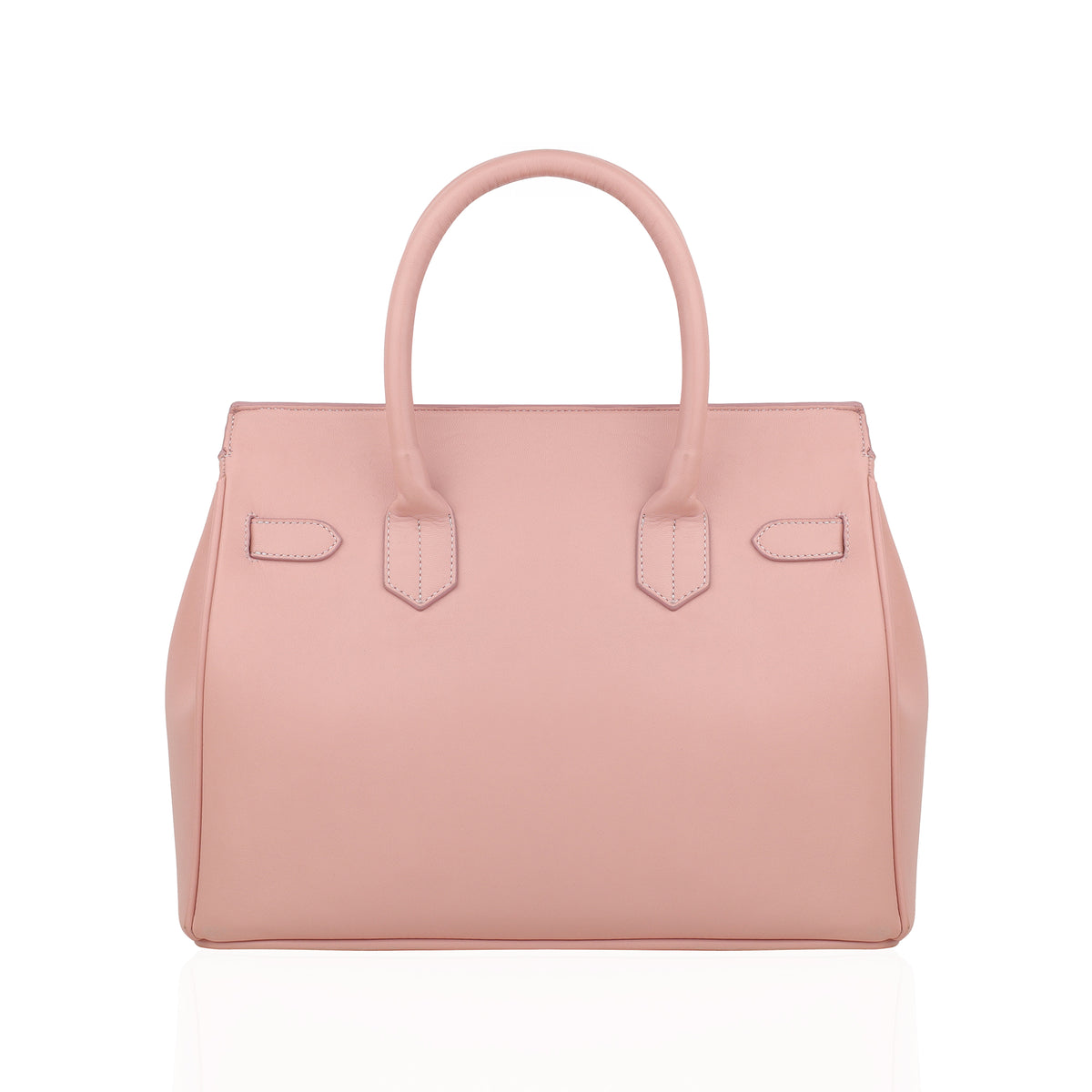 Ariana - Blush Pink  Leather Hand Bag