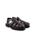 Balmo - Men's Dark Brown Calf Leather Sandal