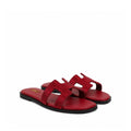 Sierra - Women's Red Rhinestone Slipper