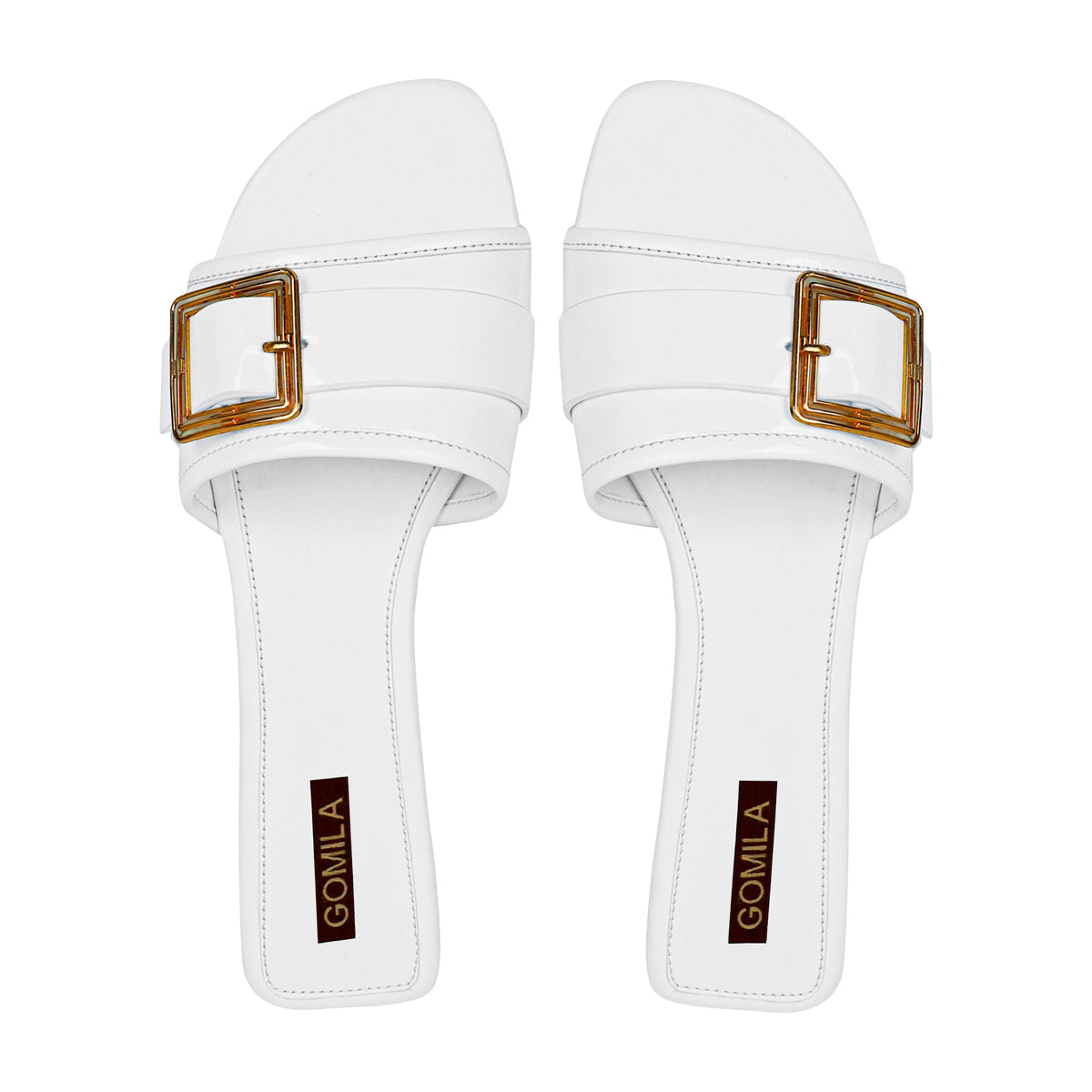 Gabri - Women's White Slipper