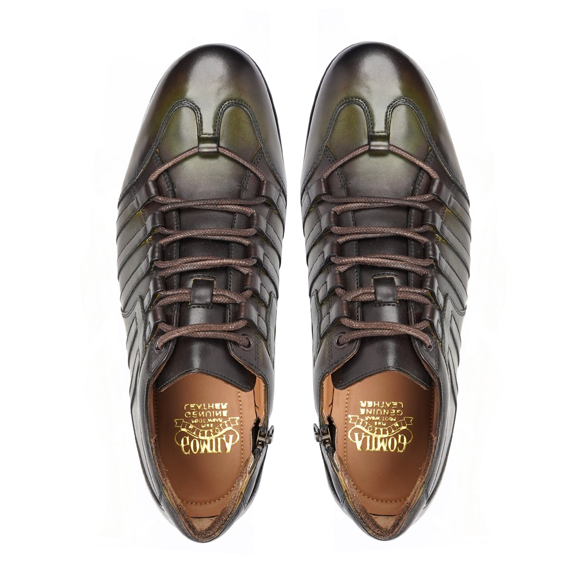 Tugela - Men's Green Calf Leather Jogger