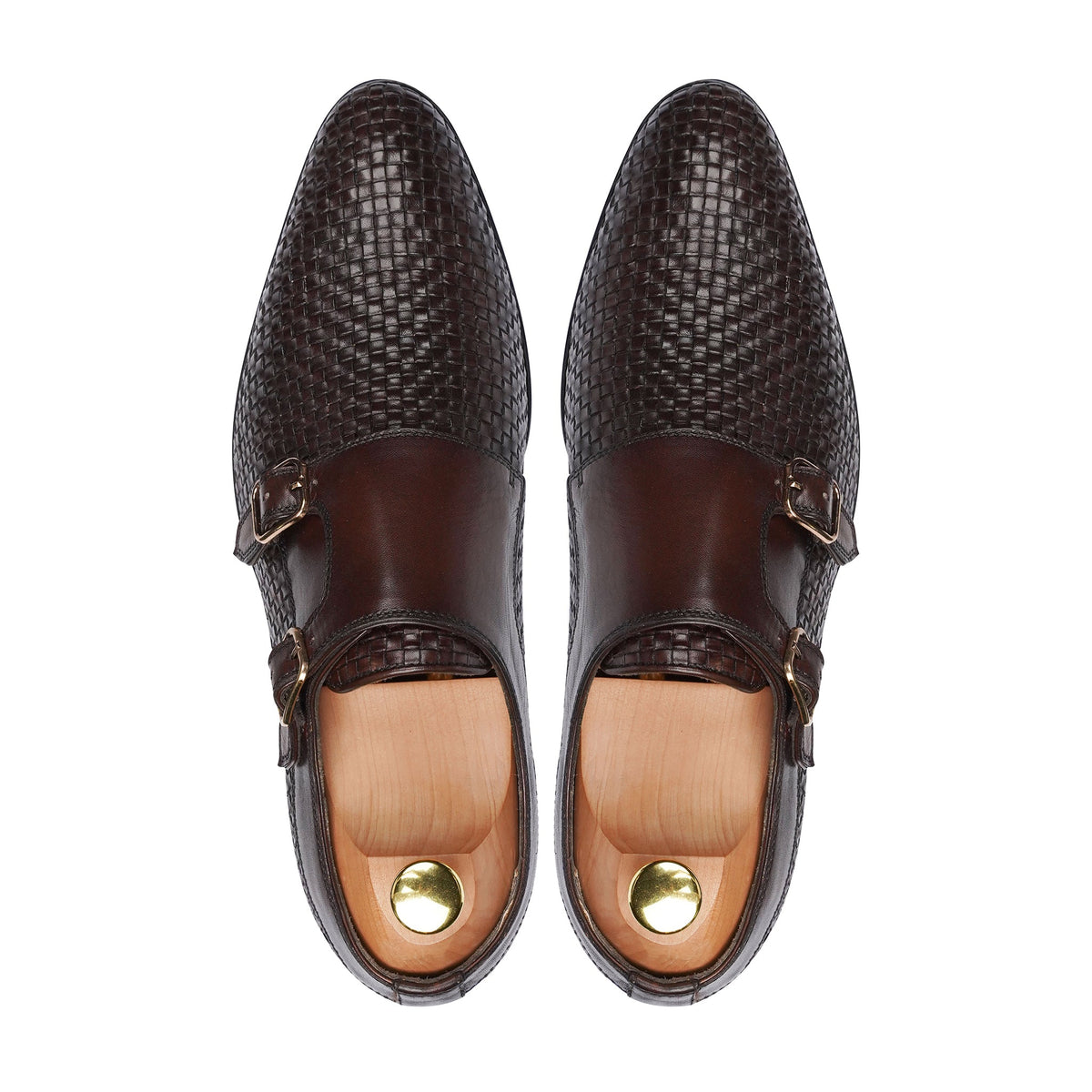Woven Double Monkstrap A1 - Gomila Intersole