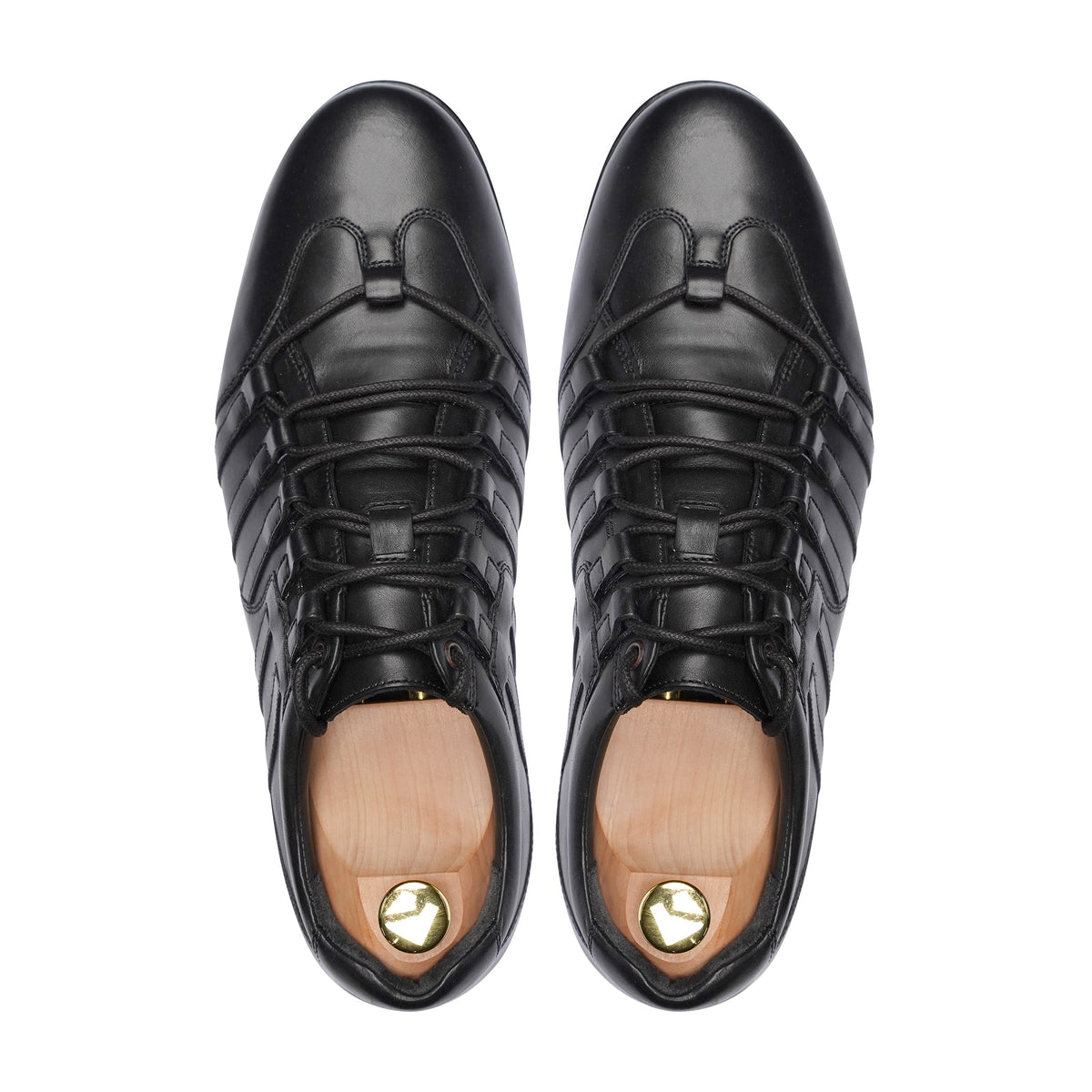 Chora - Men's Black Calf Leather Jogger