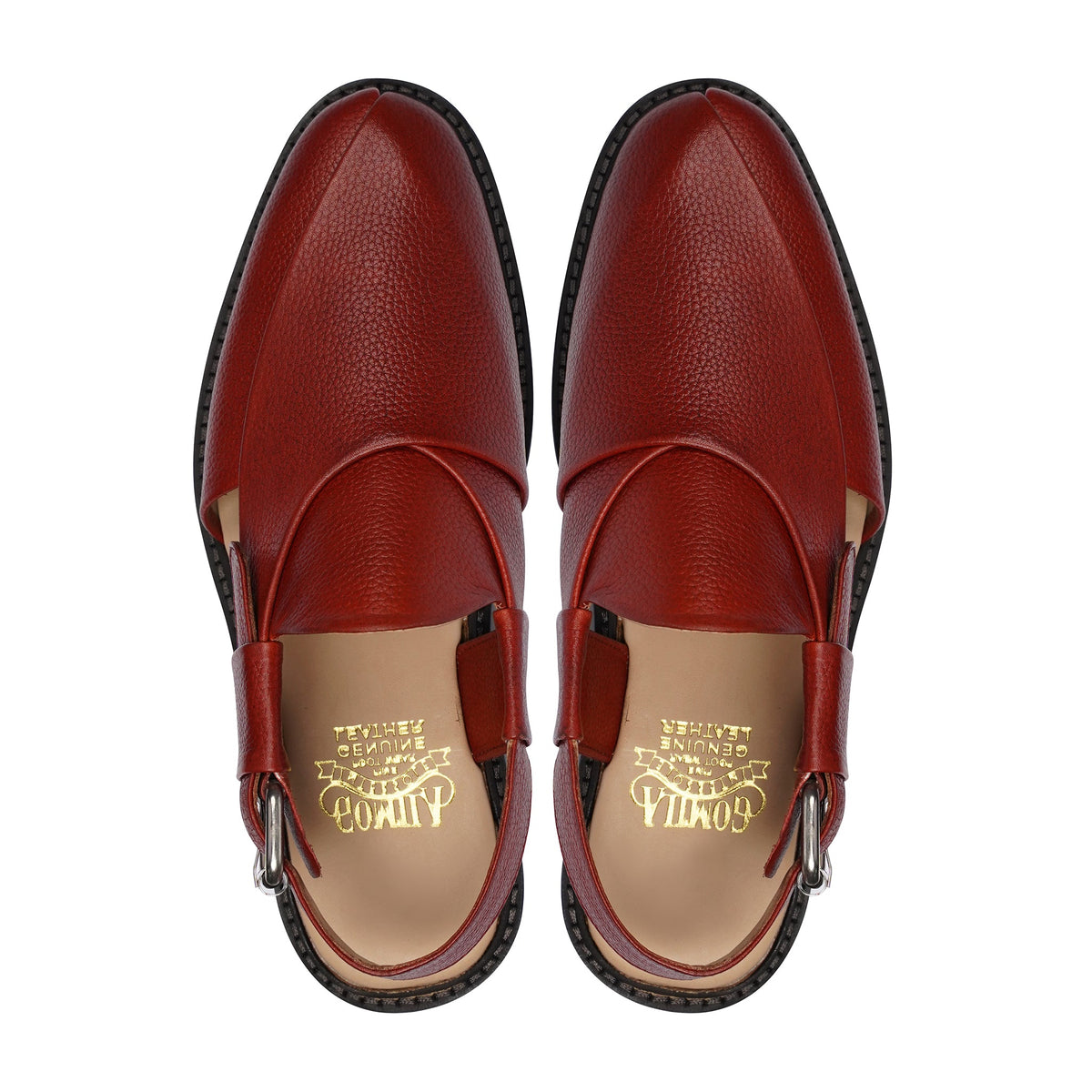 PESHAWARI CHAPPAL RED - Gomila Intersole