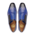 Tangos - Men's Burnished Blue Calf Leather Wholecut Shoe