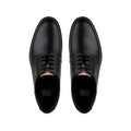 Mark - Men's Black Milled Leather Sneaker