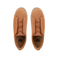 London - Cognac Suede Leather Sneaker