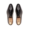 Vicente - Men's Black Leather Derby Shoe