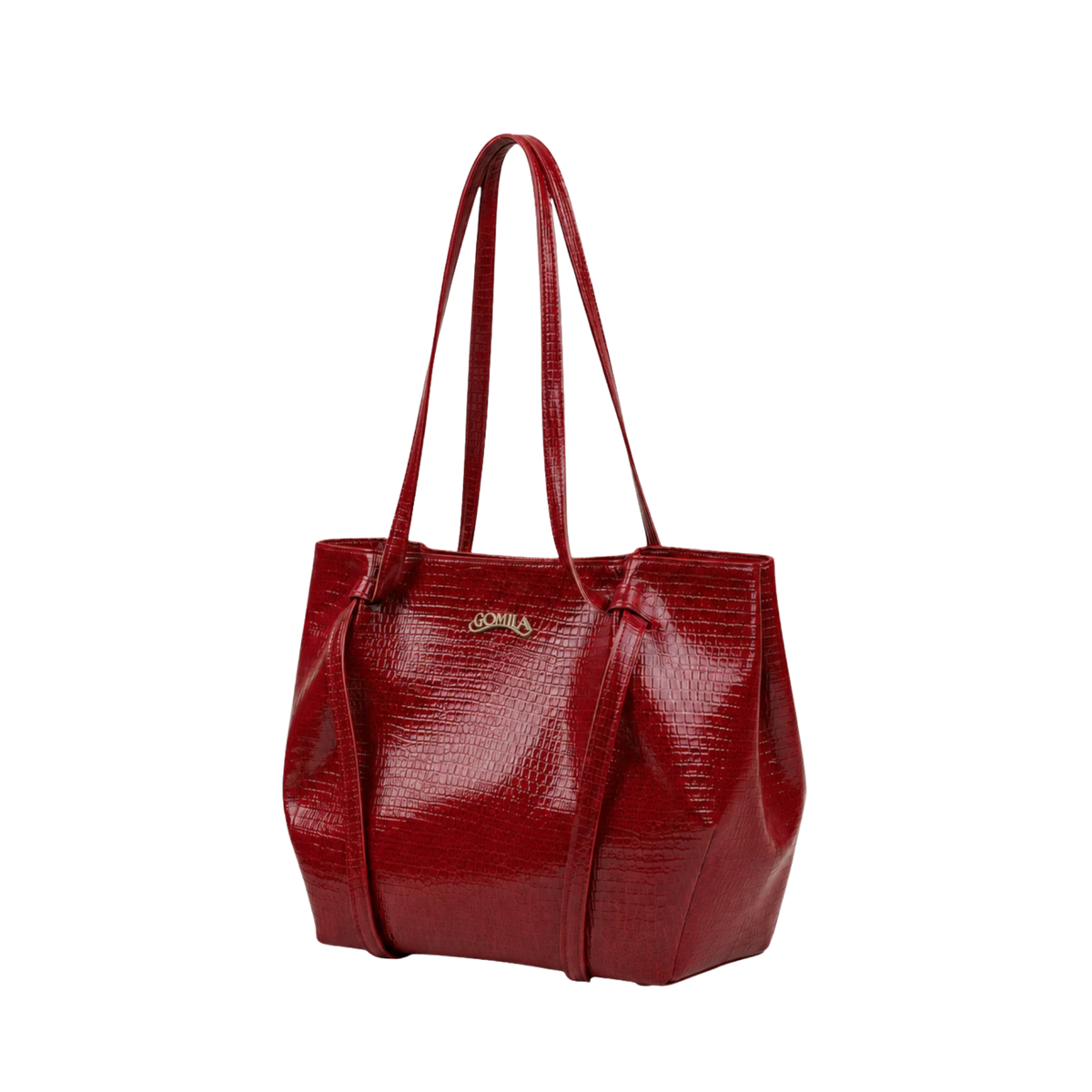 Orla - Red Calf Leather Hand Bag
