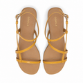 Aeris - Women's Yellow Strapped Sandal