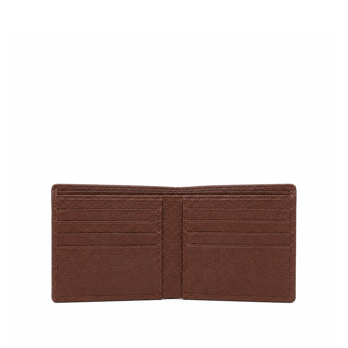 Felix - Light Brown Pebble Grain Leather Wallet