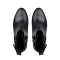 Joey -  Children's Black Calf Leather Chelsea
