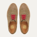 Jack - Men's Light Brown Kid Suede Derby Shoe