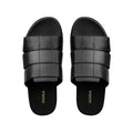 Cozyo - Men's Black Calf Leather Slipper