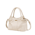 Lushia - Skin Pebble Grain Leather Hand Bag
