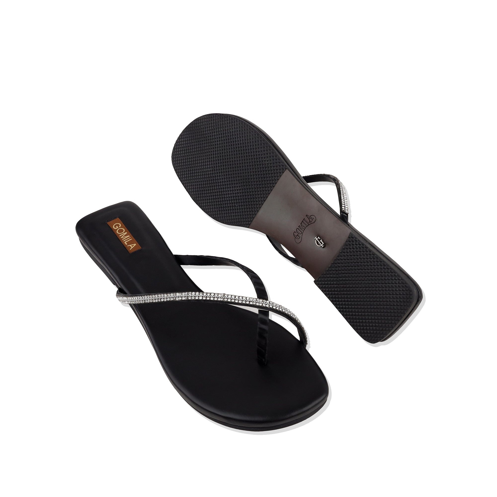 Jenna - Women's Black Slipper