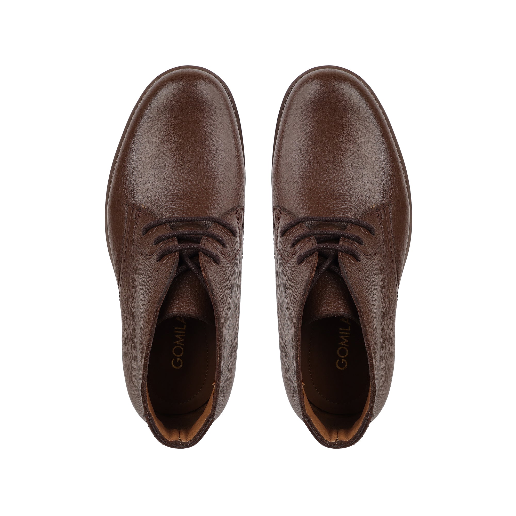 Jake -  Children’s Light Brown Milled Leather Boot