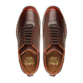Bigar - Men's Brown Calf Leather Jogger