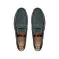 Clint- Men's Grey Suede Leather Driver
