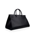 Title Dean - Men's Black Milled Faux Leather Bag
